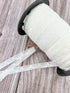 Off White Lace Like Elastic Trim 5/8 inch width x 5 yards  ELT00311